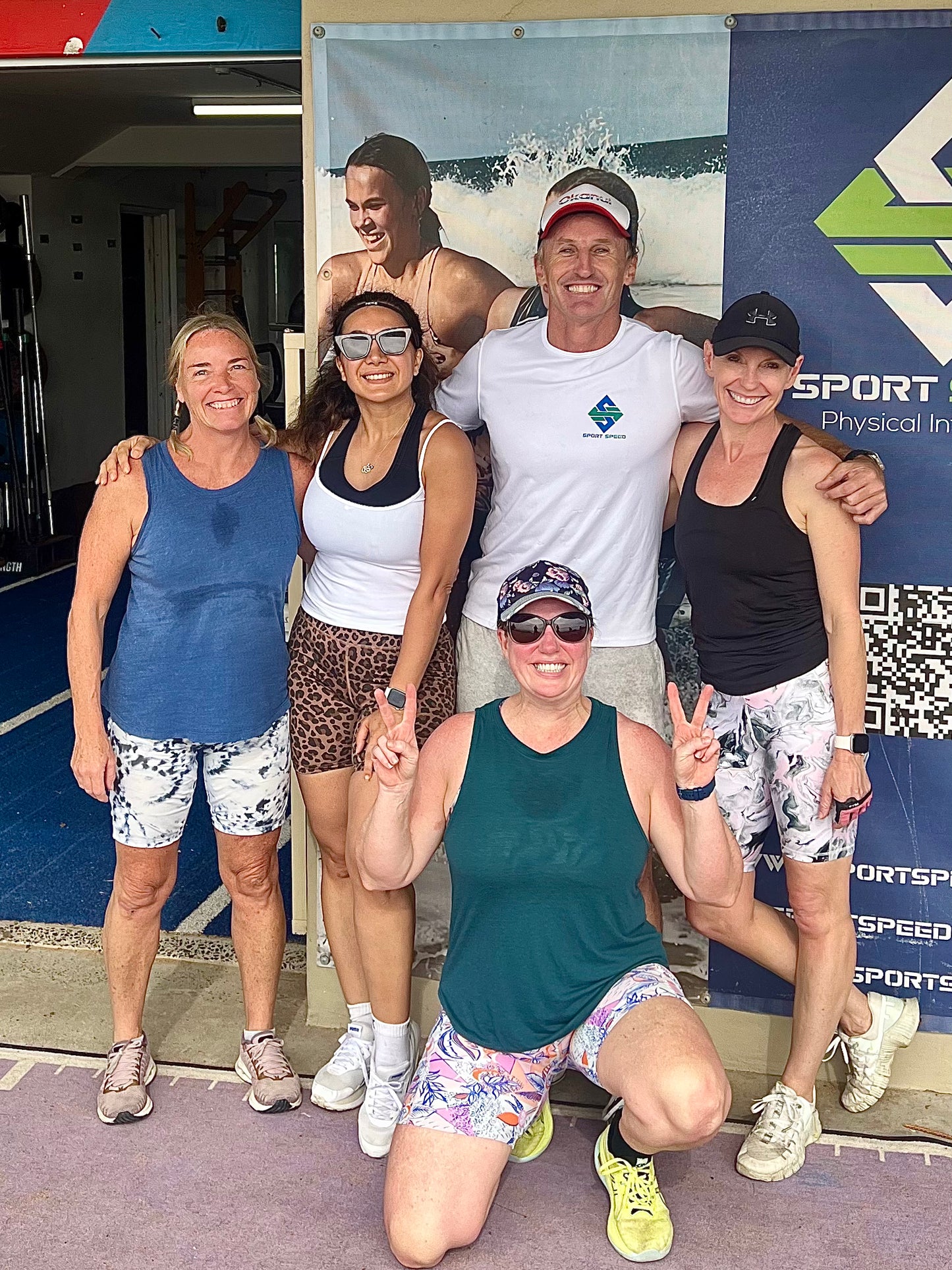 SportSpeed athlete training during a coached class in Narrabeen
